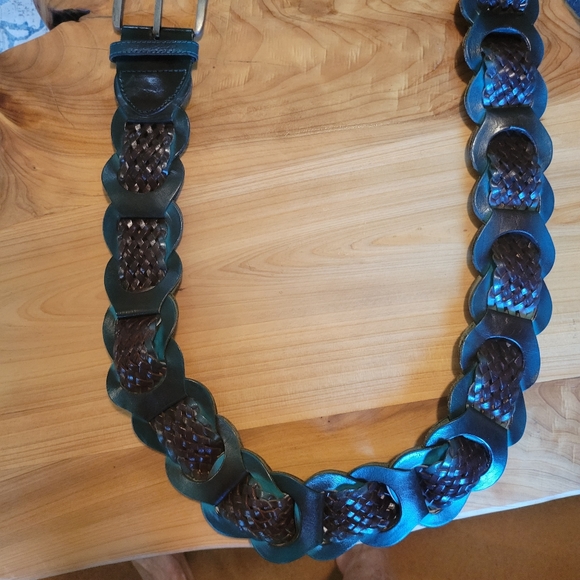 Genuine Leather Decorative Belt - Picture 2 of 5